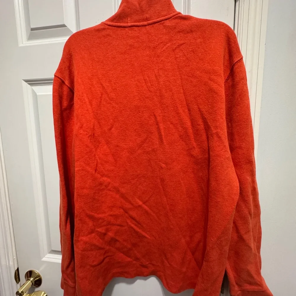 Polo by  Ralph Lauren size large 100% cotton sweater with long sleeves